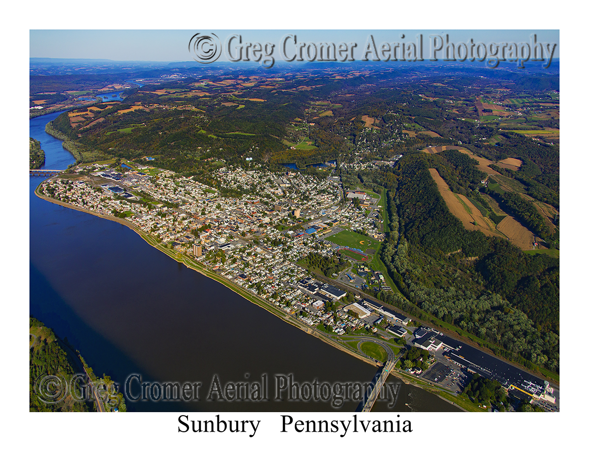 Greg Cromer Aerial Photography - Aerial Photos Of Sunbury, PA