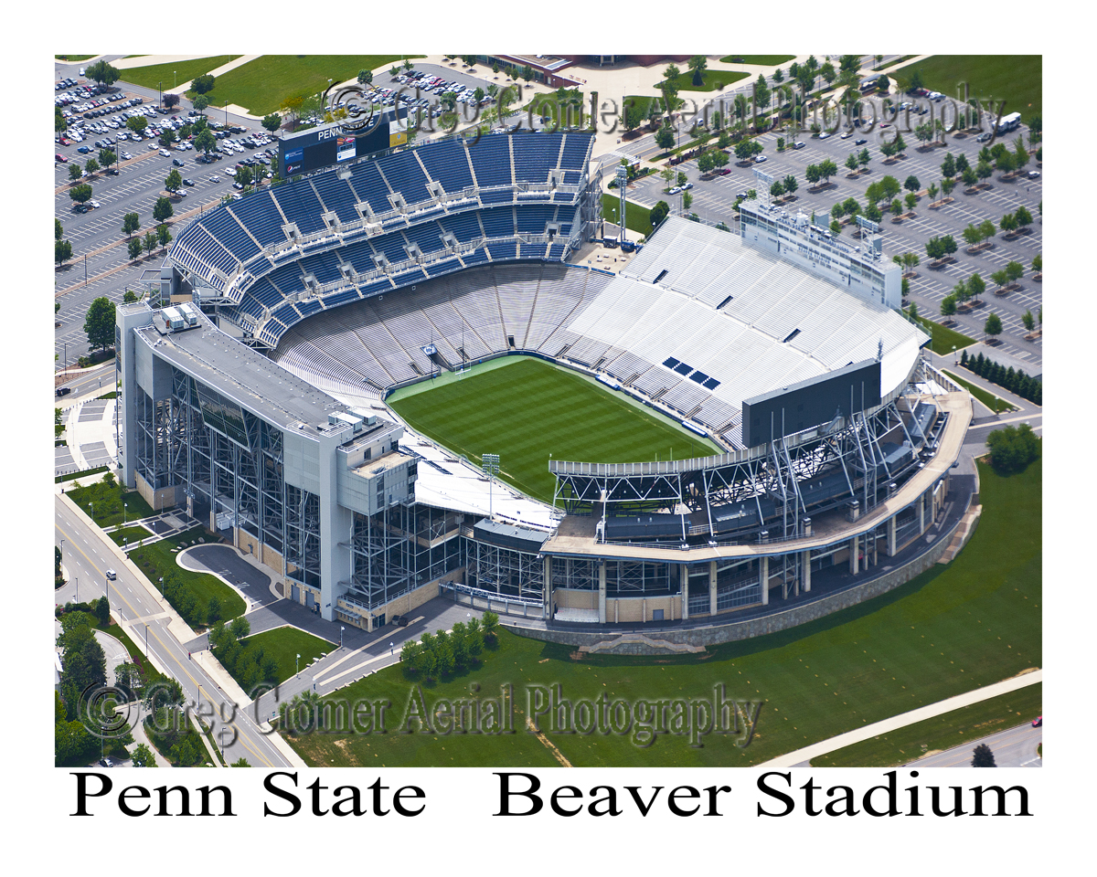 Aerial Photos of Beaver Stadium Penn State State College