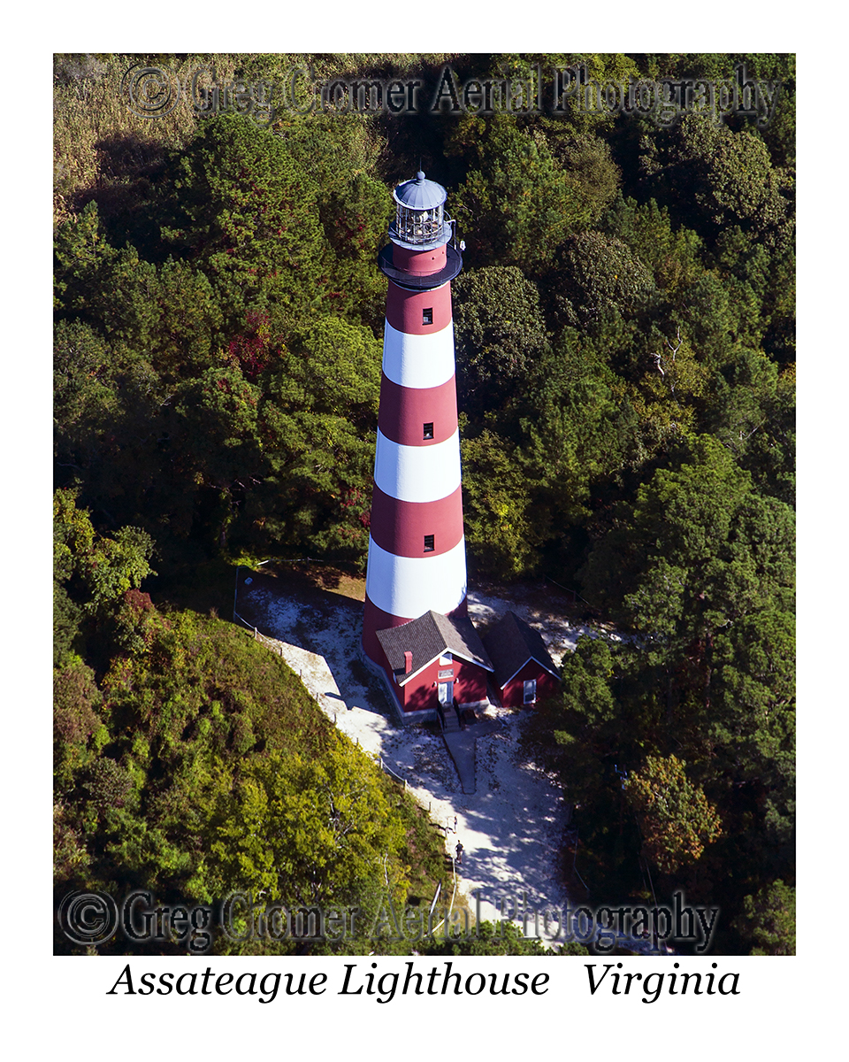 Aerial Photos Of Assateague Island Lighthouse Virginia By Greg Cromer America From The Sky