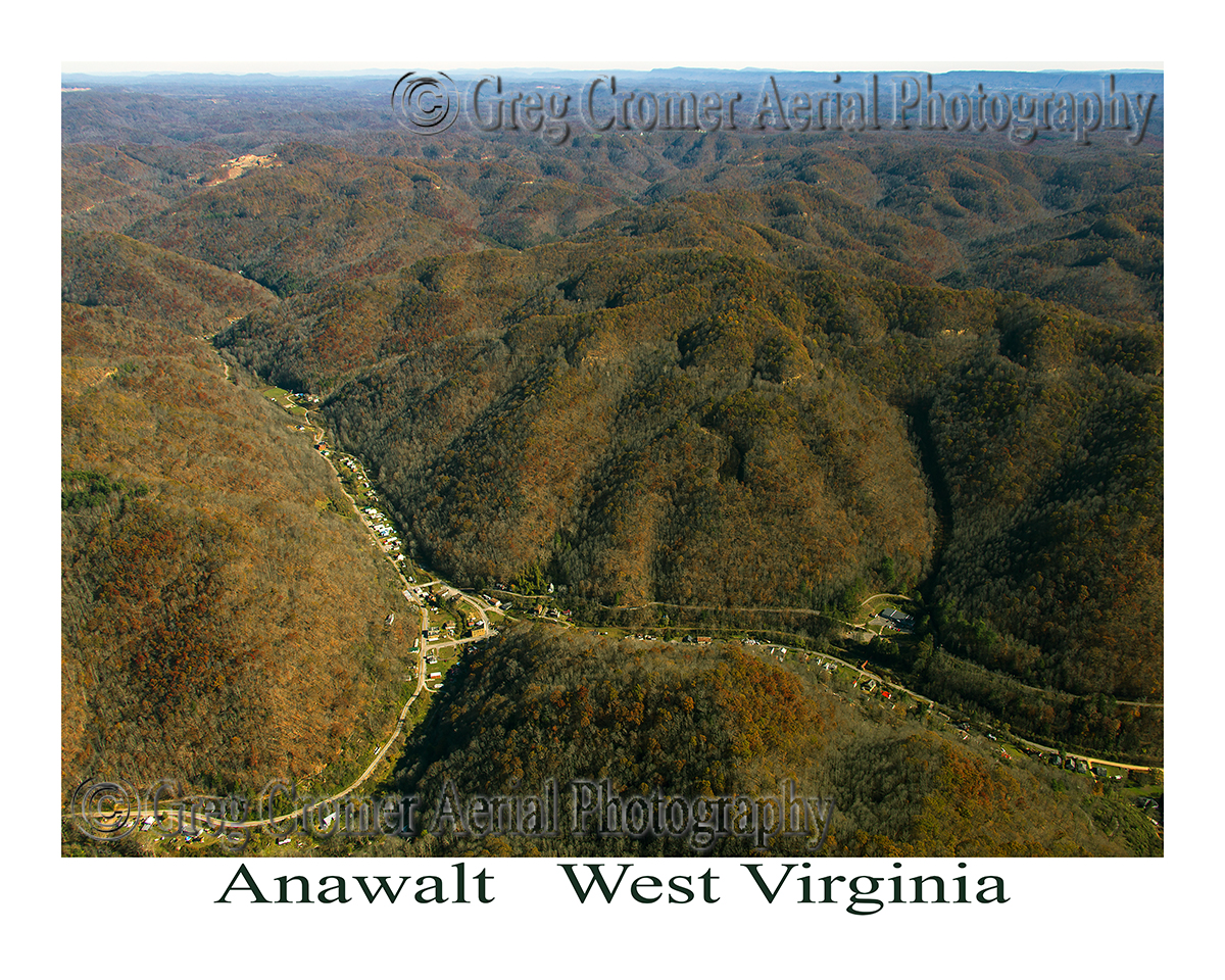 Aerial Photos of Anawalt, West Virginia - Greg Cromer's America from ...