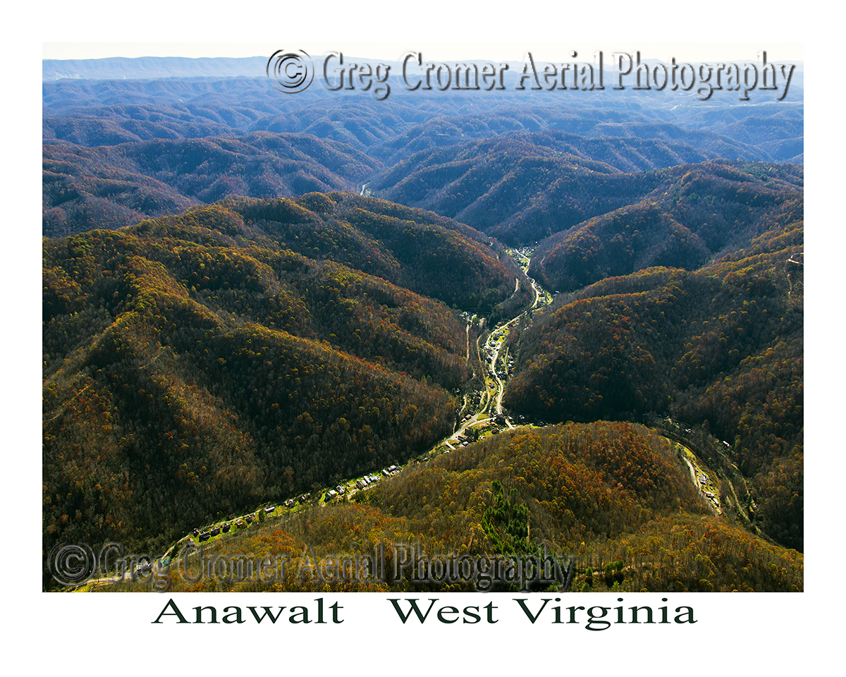 Aerial Photos of Anawalt, West Virginia - Greg Cromer's America from ...